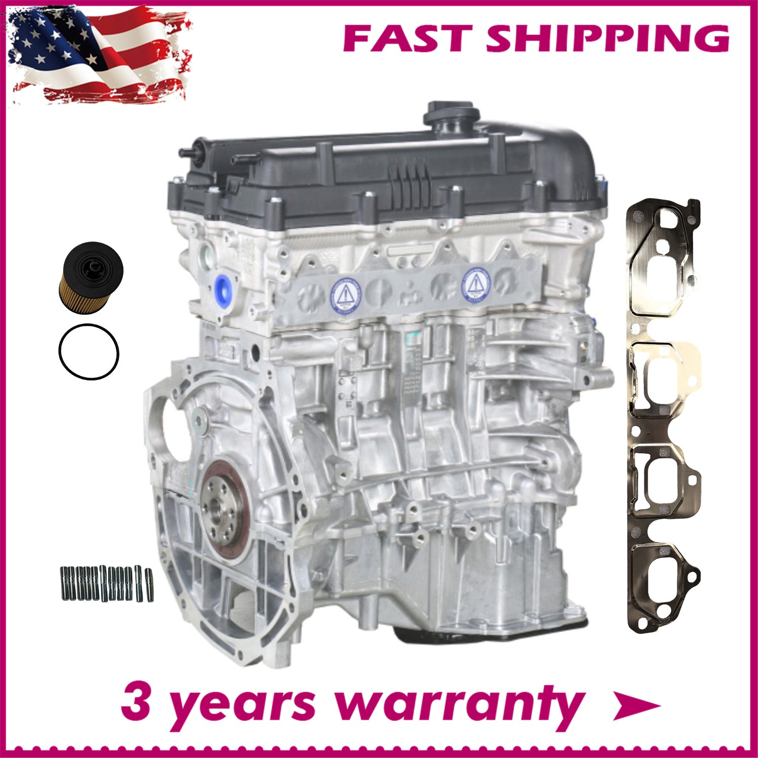 G4FC 1.6L Engine Assembly For 2010-2011 Kia Soul 1.6L Motor MPI