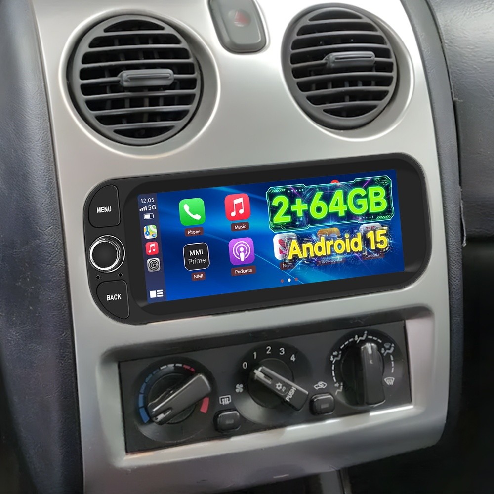 6.86'' For 2002-2006 Dodge Stratus Car Stereo CarPlay Android 15 Radio GPS Navi