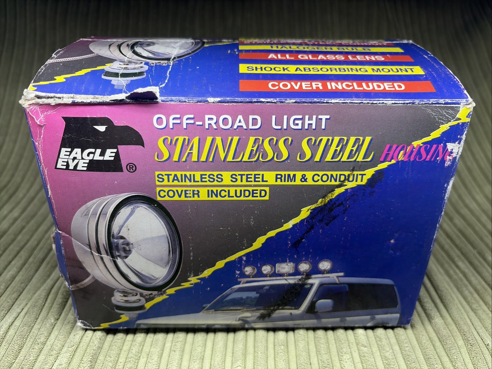 WOW ONE Nos EAGLE EYE Vintage Off Road CHROME 5