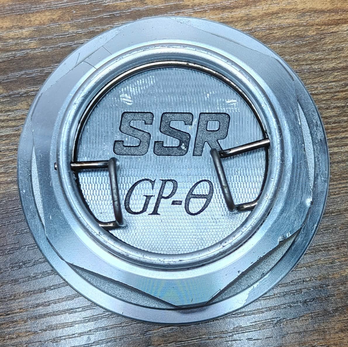 JDM SSR GP GP0 GPO GP-0 Mesh wheel center cap with retainer