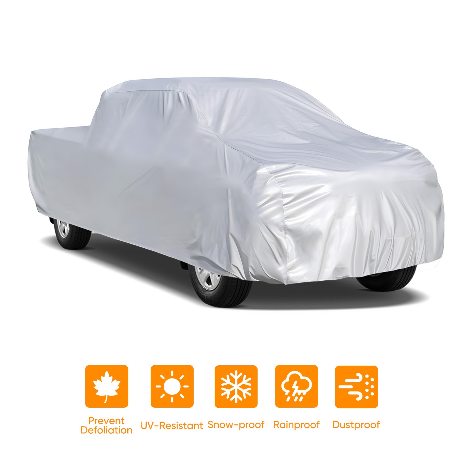 20-22FT Pickup Truck Cover All-Weather Dust Snow Protection 264\