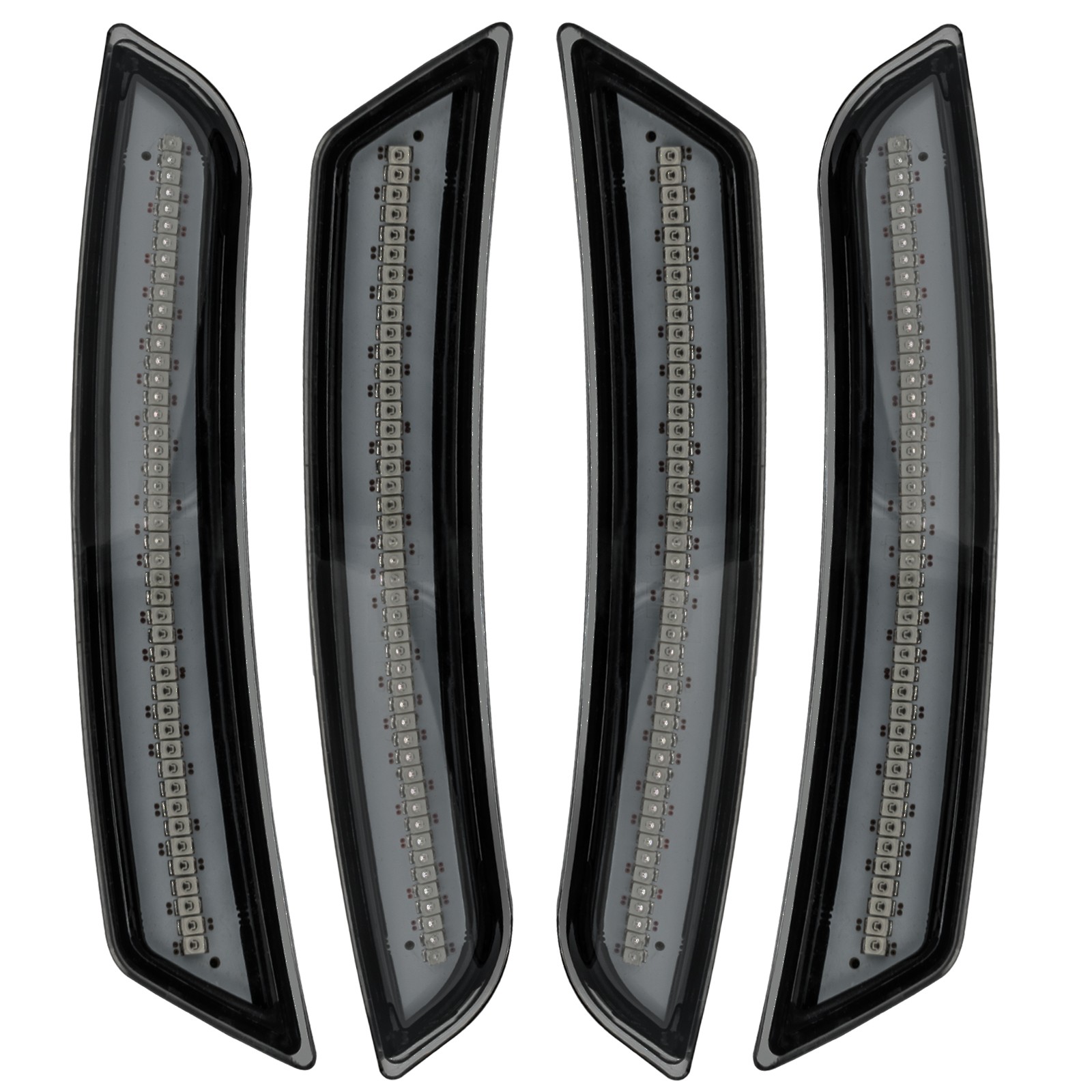 For 2016-2022 Chevrolet Camaro Concept Sidemarker Set - Tinted Tinted - No Paint