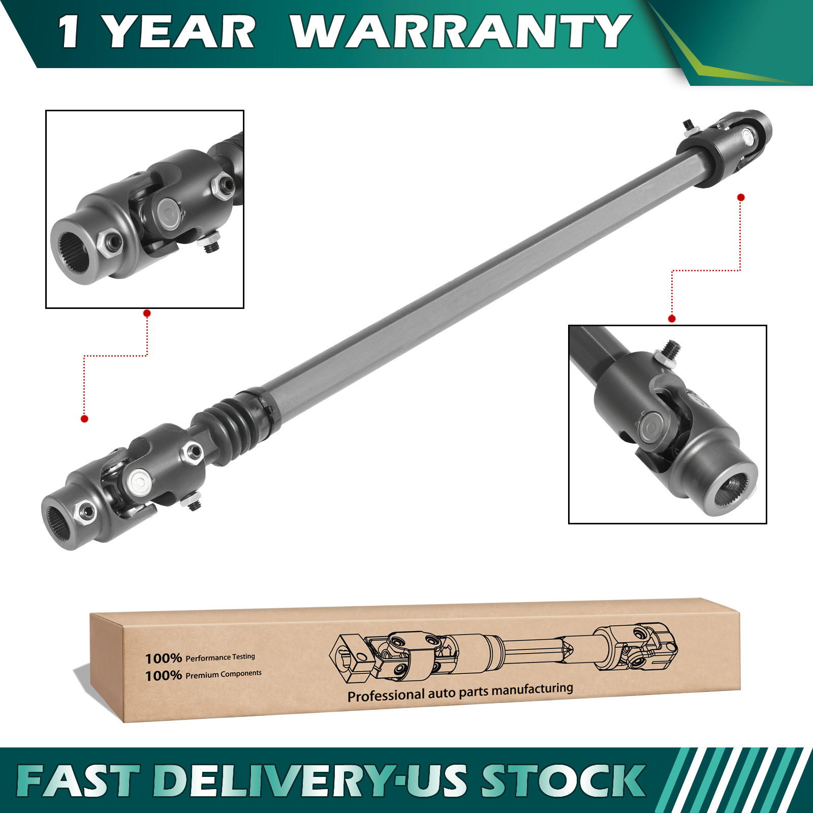 000970 Telescopic Steering Shaft for 1970-1979 Ford Truck
