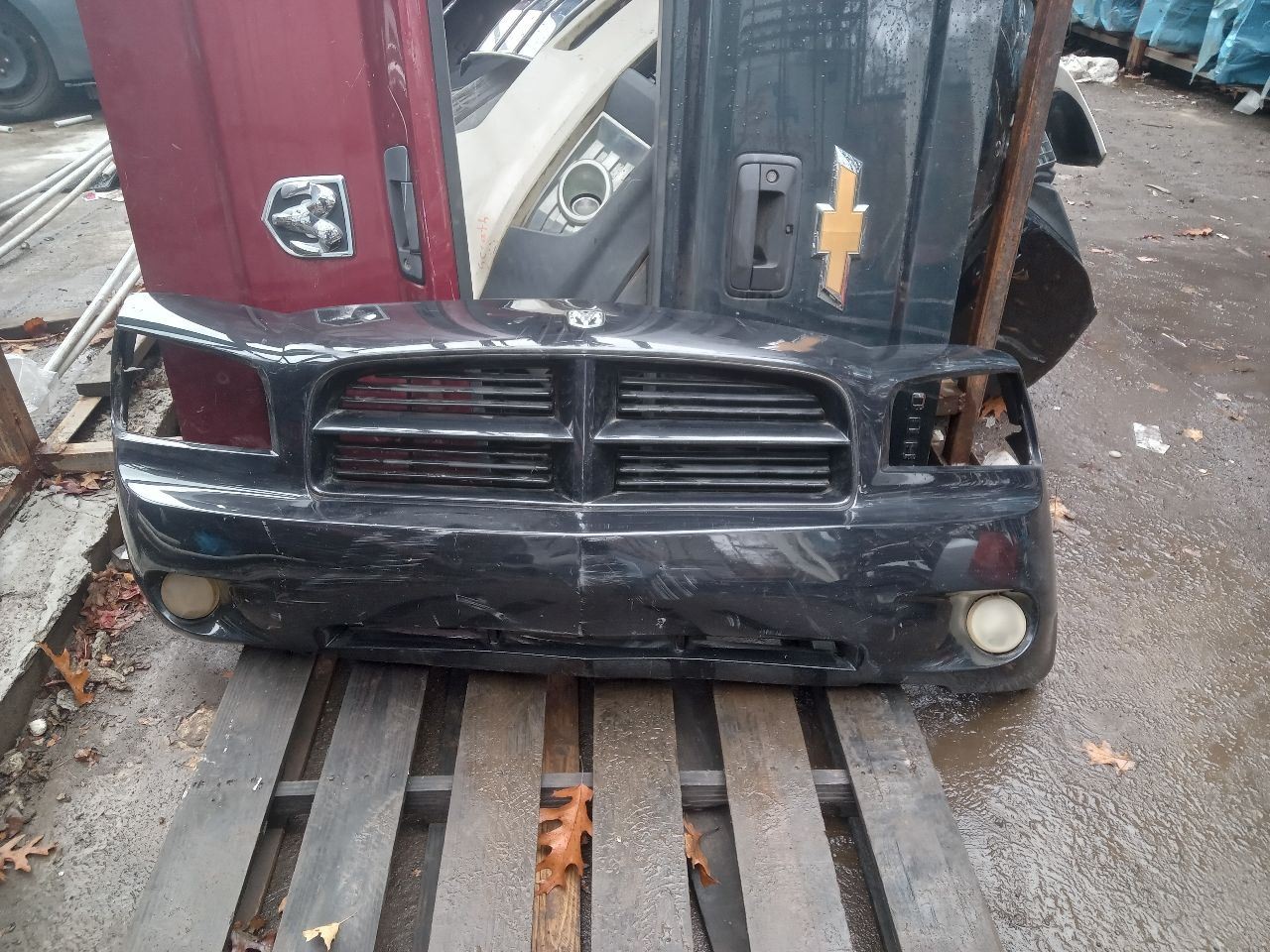 Front Bumper Excluding SRT8 With Fog Lamps Fits 06-10 CHARGER 233741