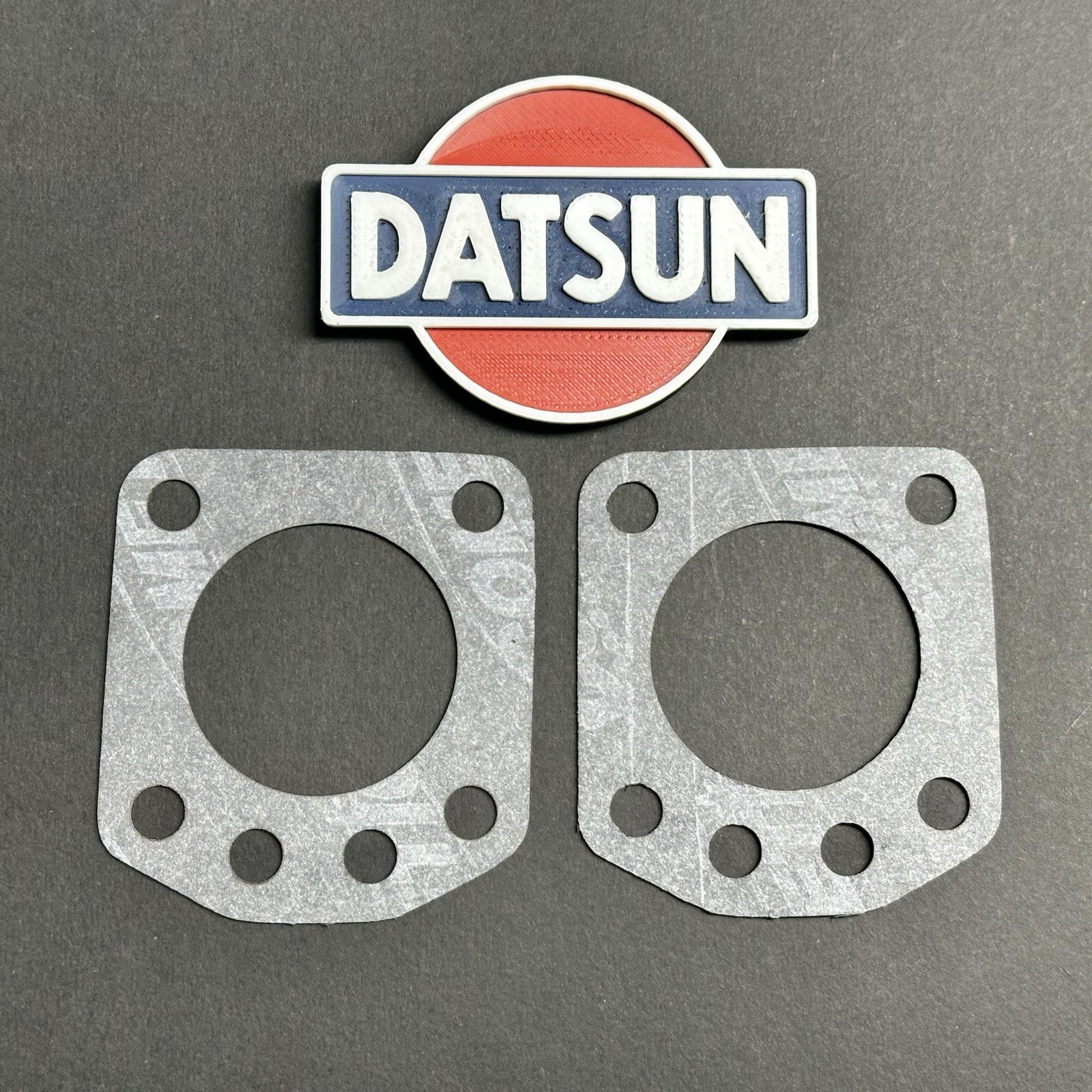 1972-73 E88 Datsun 240z Carburetor Spacer Insulator Base Gaskets Pair x2 USA
