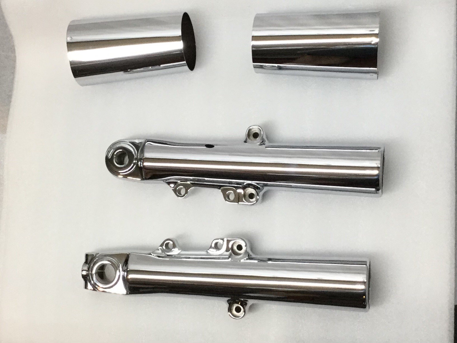 HARLEY fork legs road glide Chrome OEM 2014-23 ROAD KING STREET GLIDE OUTRIGHT