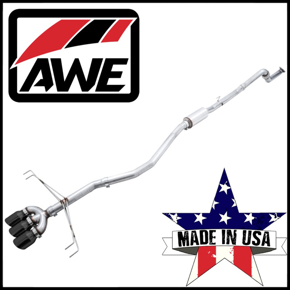 AWE Tuning Track Edition Cat-Back Exhaust System fits 2017-21 Honda Civic Type R