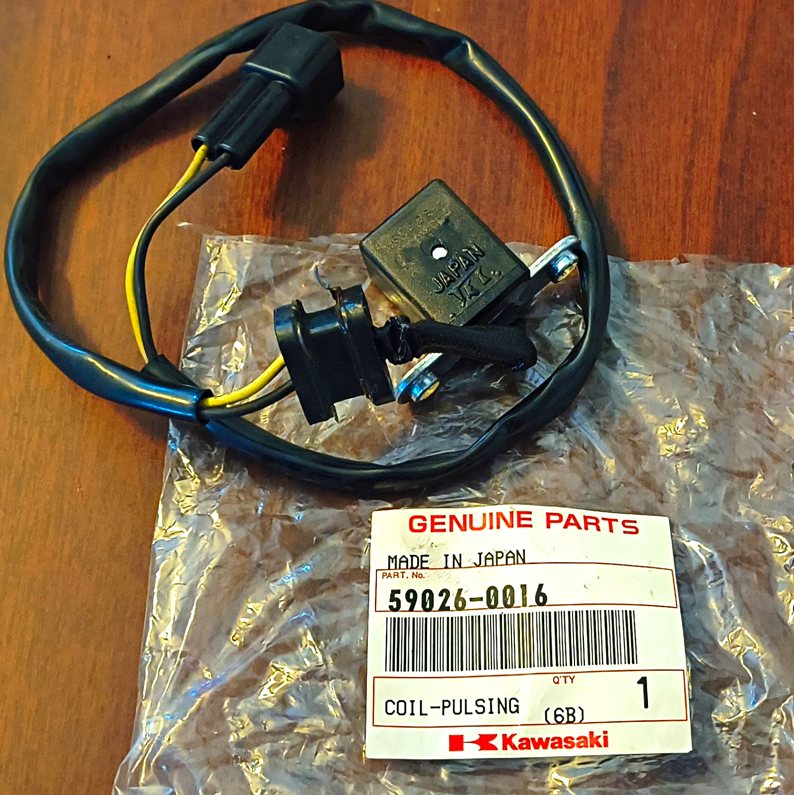 Kawasaki OEM Part 59026-0016 Pulsing Coil Kawasaki OEM Part 59026-0016 Pulsing Coil