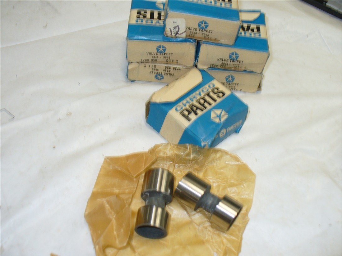 1962-80 Plymouth Dodge slant six lifters set of 12 NOS 1739356