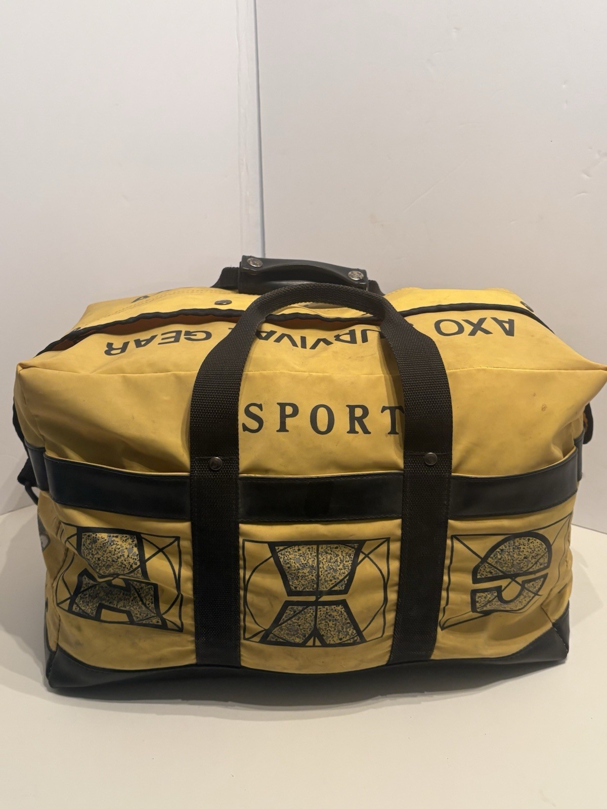 Vintage 90s AXO Motocross Supercross Racing Gear Duffle bag 20 X 12