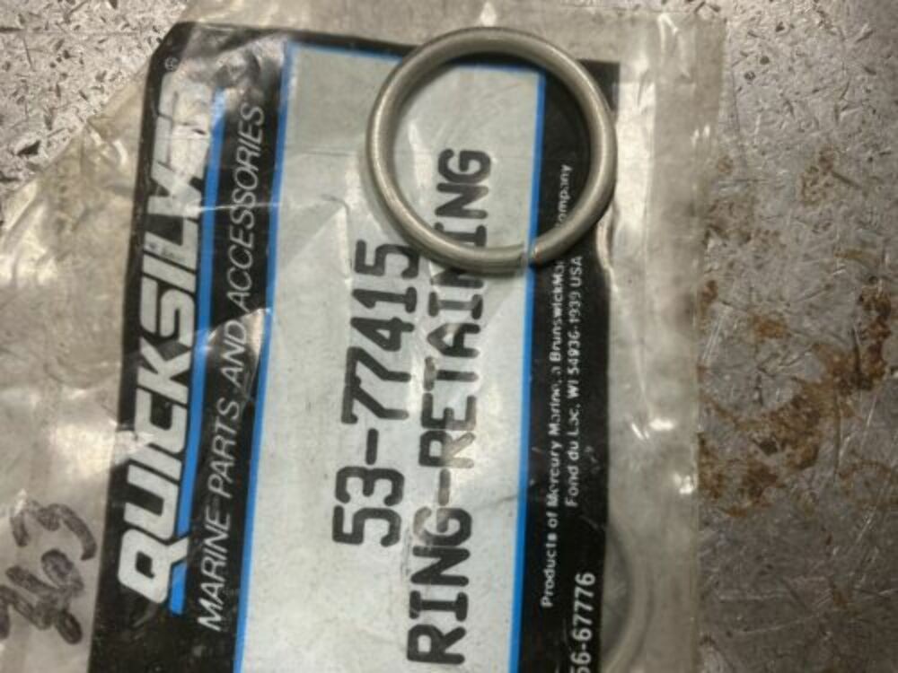 1976 Mercury Outboard 35HP NOS OEM Quicksilver Retaining Ring 53-77415