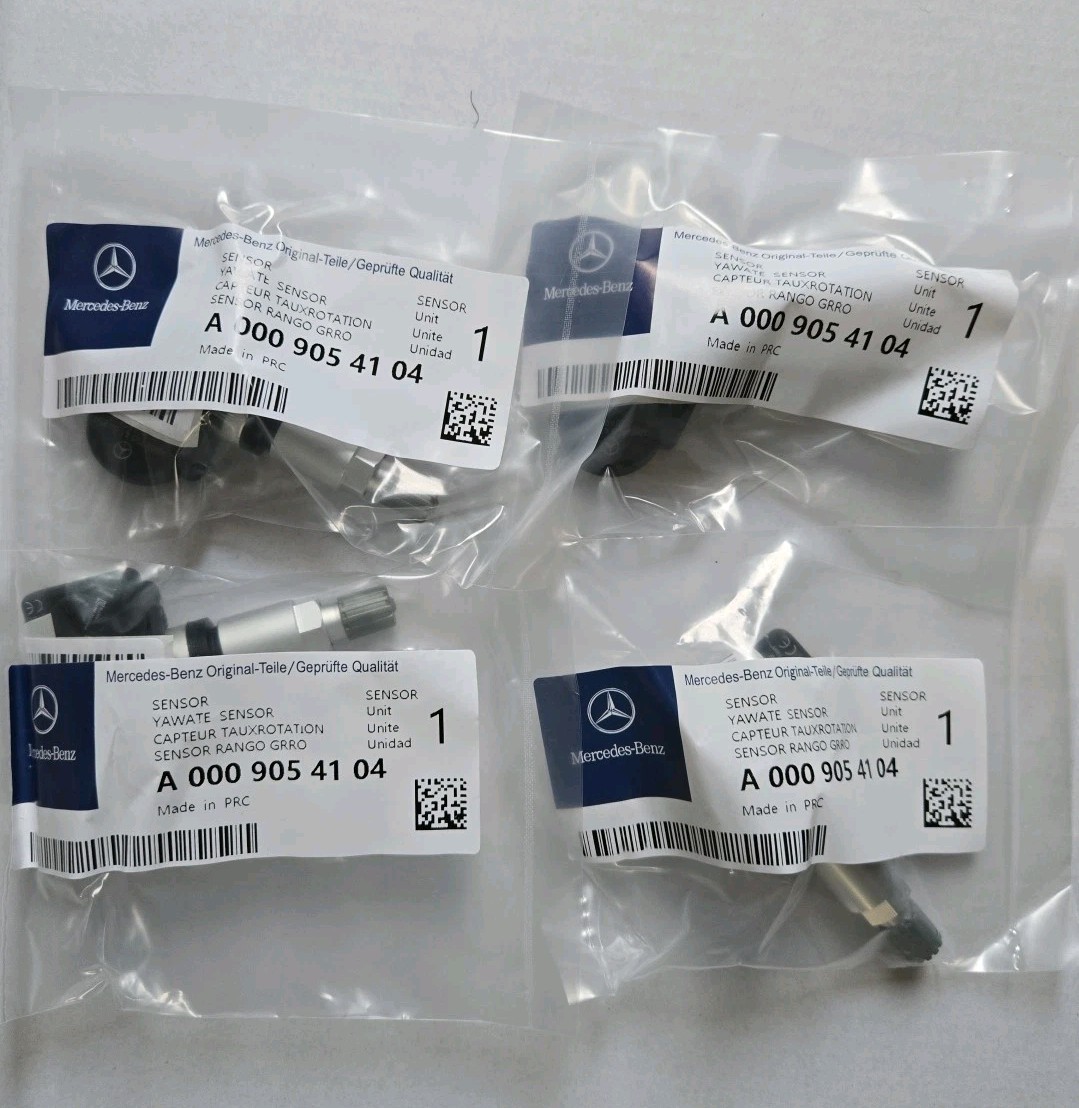 other see details  Set of Four 4 OE Genuine Mercedes TPMS A0009054104 A0 G1N