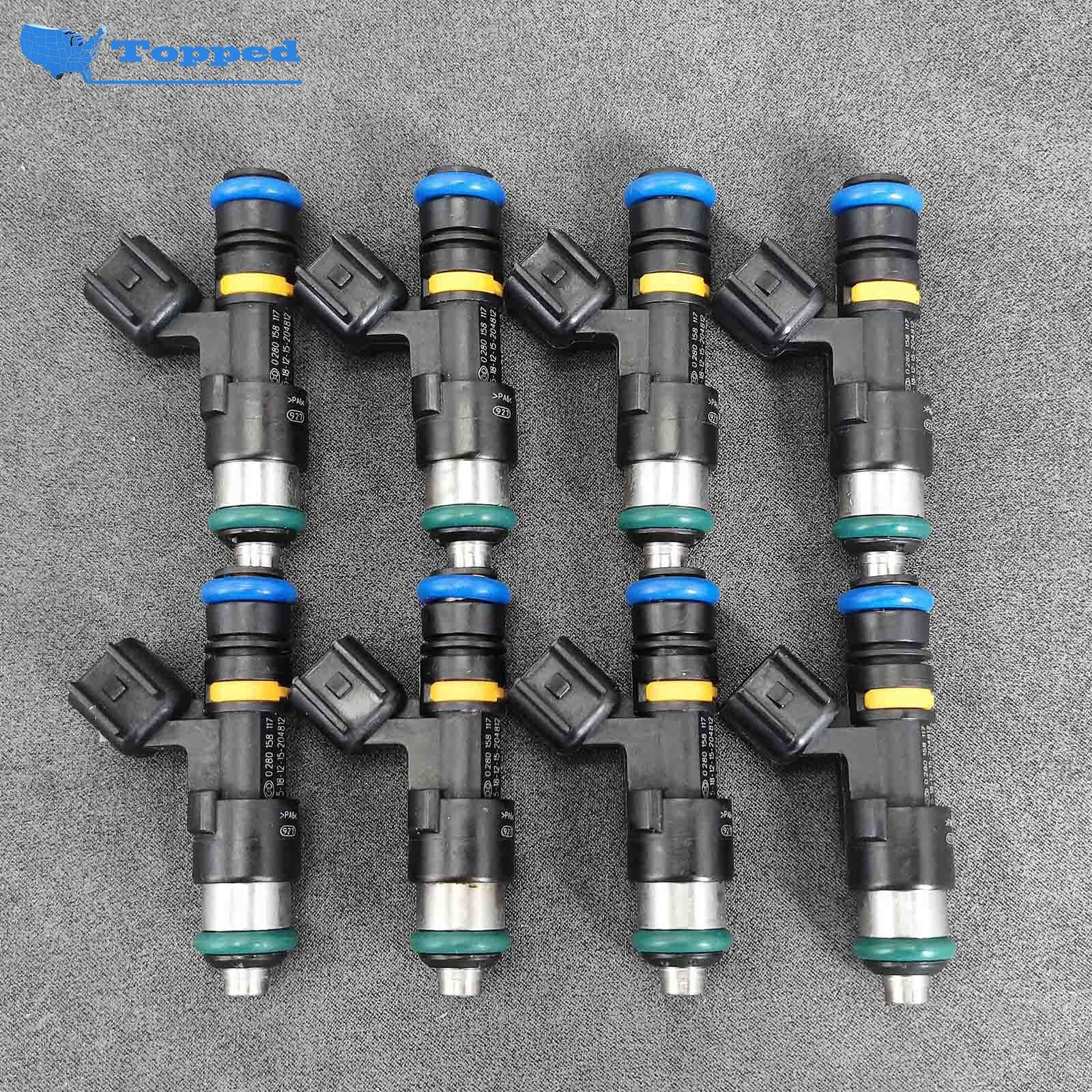 New 8Pcs Injector for FIC1000 Bosch EV14/EV6 95LB 1000cc 3 Bar Fuel Injectors
