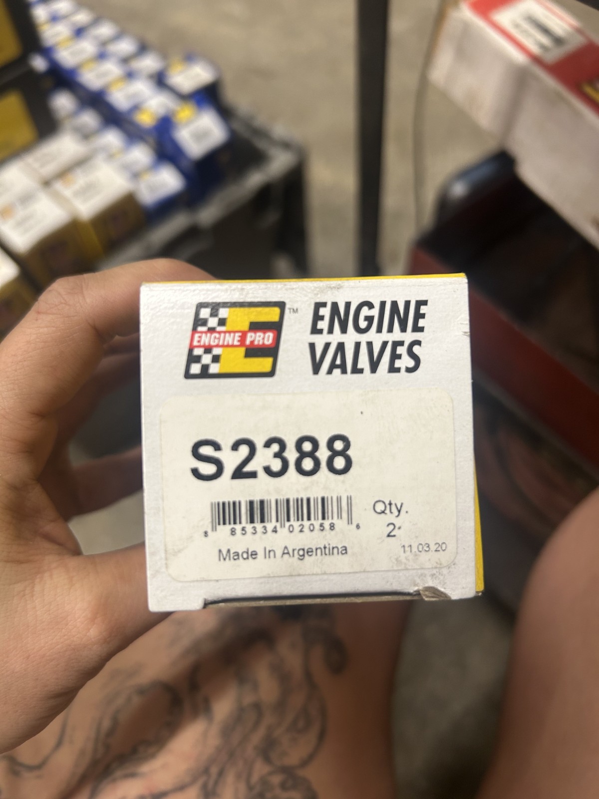Engine Pro Intake Valve S2388 Engine Pro Intake Valve S2388