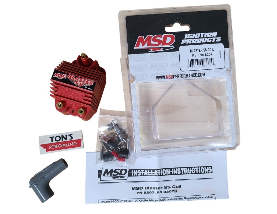 Ton\'s Performance 8207 Ignition Blaster SS Coil High Voltage -40,000V E-Core Ton\'s Performance 8207 Ignition Blaster SS Coil High Voltage -40,000V E-Core