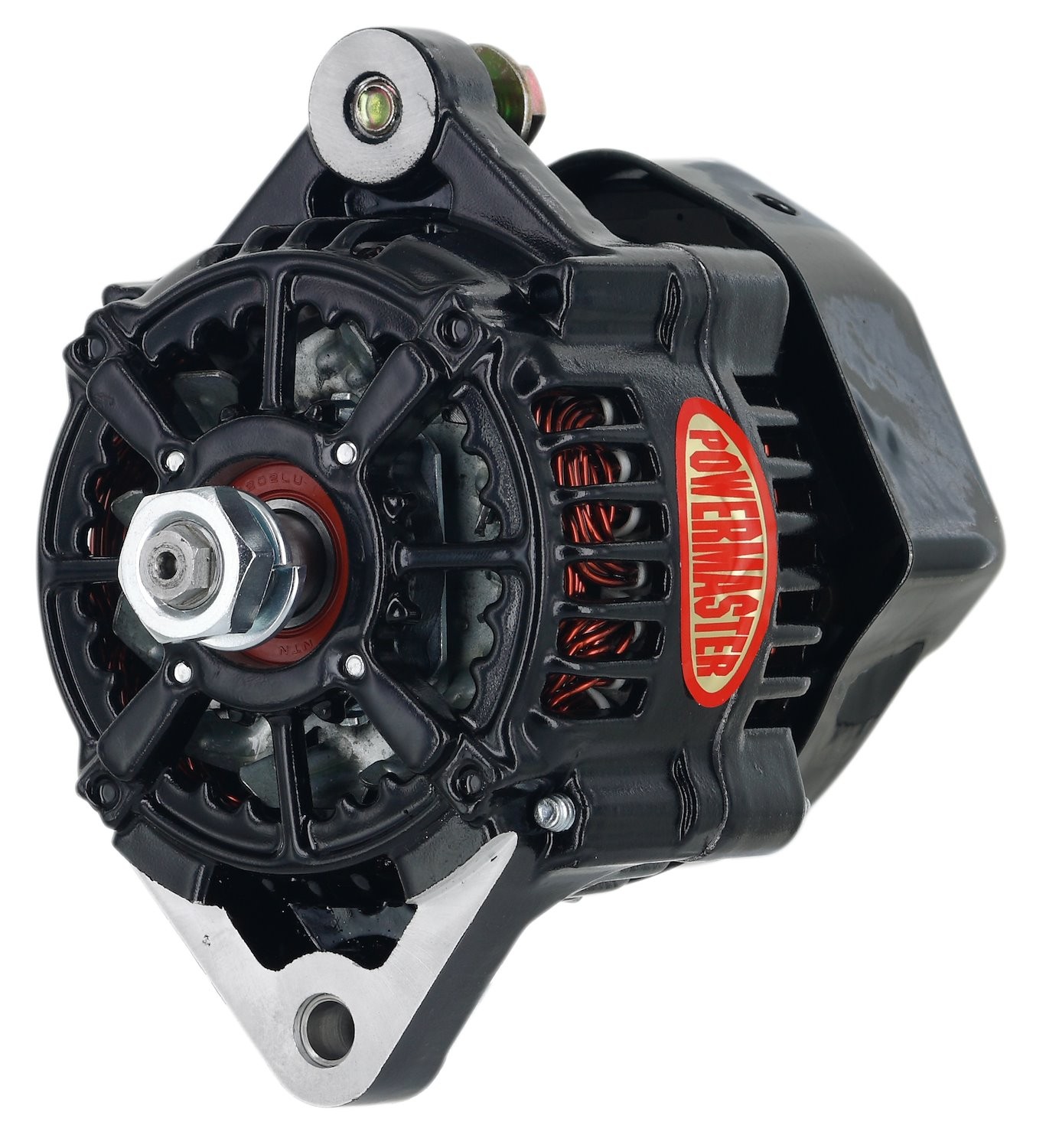 Powermaster Denso-Style 93mm Race Alternator 75 Amp 1-Wire