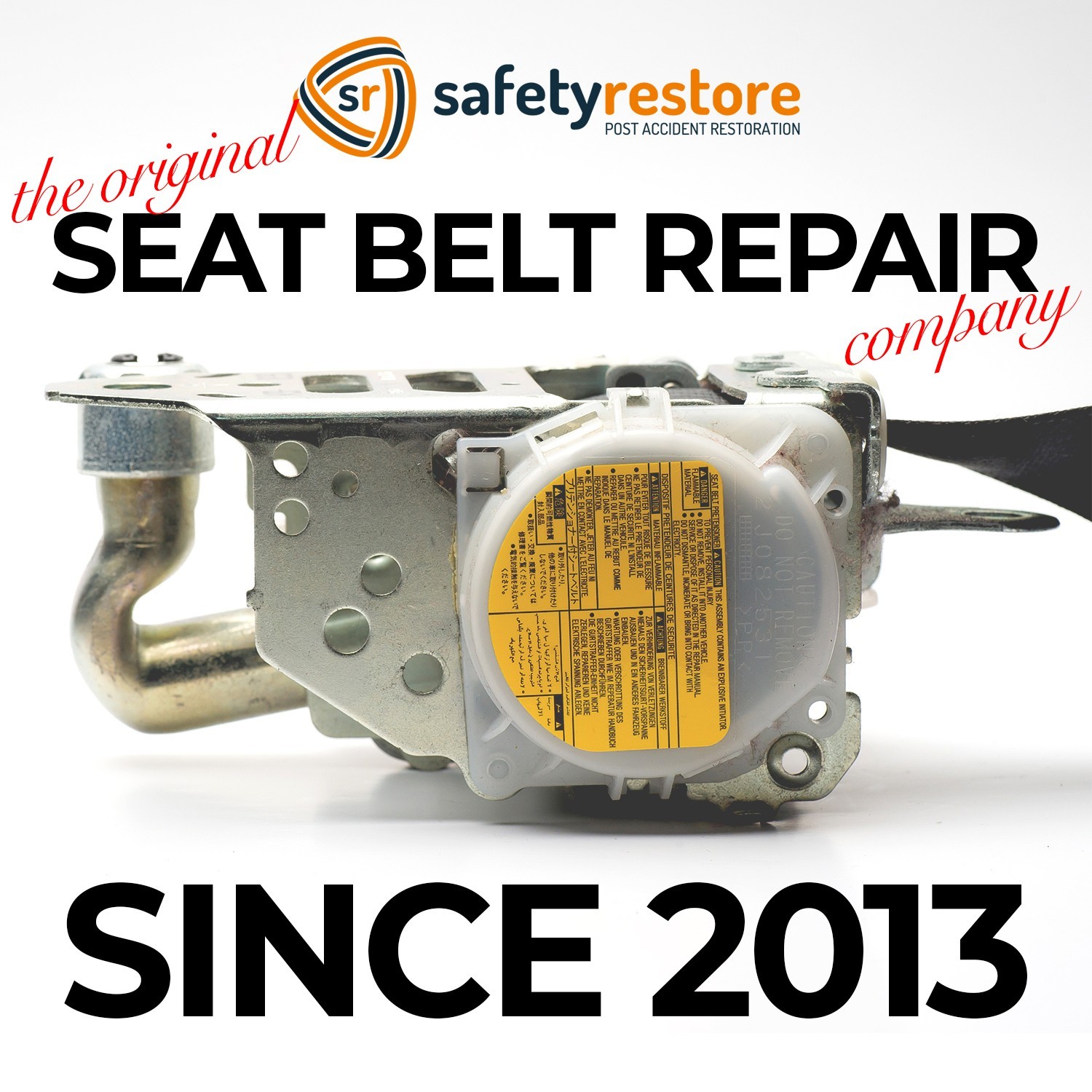 SEAT BELT REPAIR SERVICE SAME DAY - FOR ALL MAKES & MODELS - SINGLE STAGE ⭐⭐⭐⭐⭐