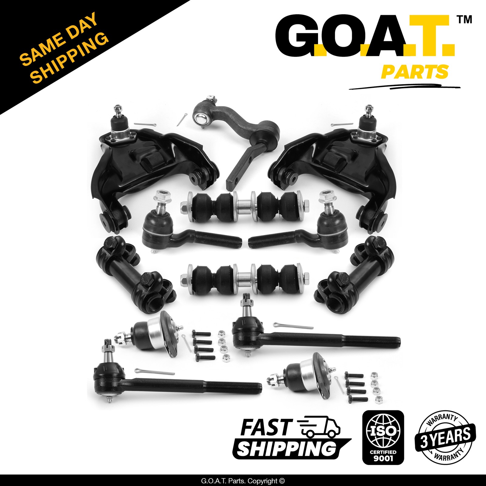 13 PC Front End Suspension Kit for Chevrolet Blazer S10 GMC Sonoma Jimmy