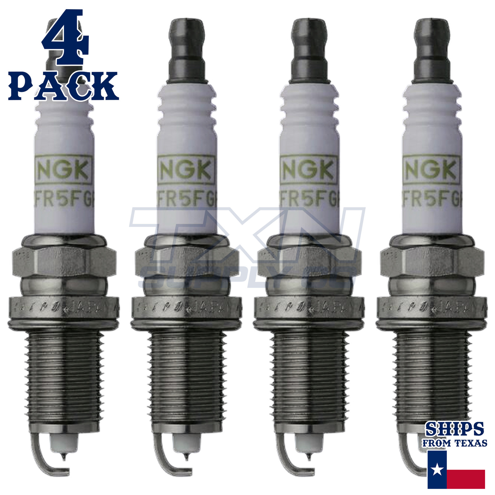 NGK 7100 Spark Plugs 4 Pack