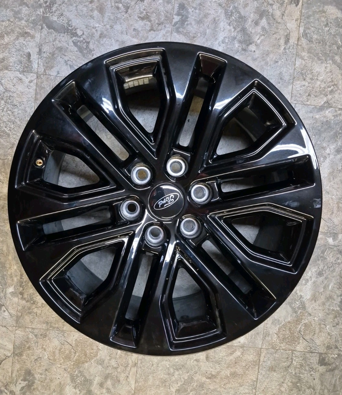 2024 - 2026 FORD F150 GENUINE OEM WHEEL RIM 20” BLACK 10710 20x8.5 Rl3J-1007-BA
