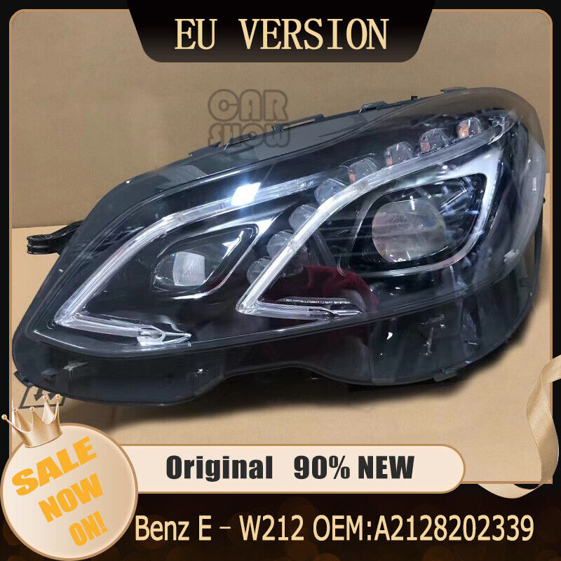 EU 2014-2015 Benz E-Class W212 High End LED LEFT Headlight Passenger OEM202339
