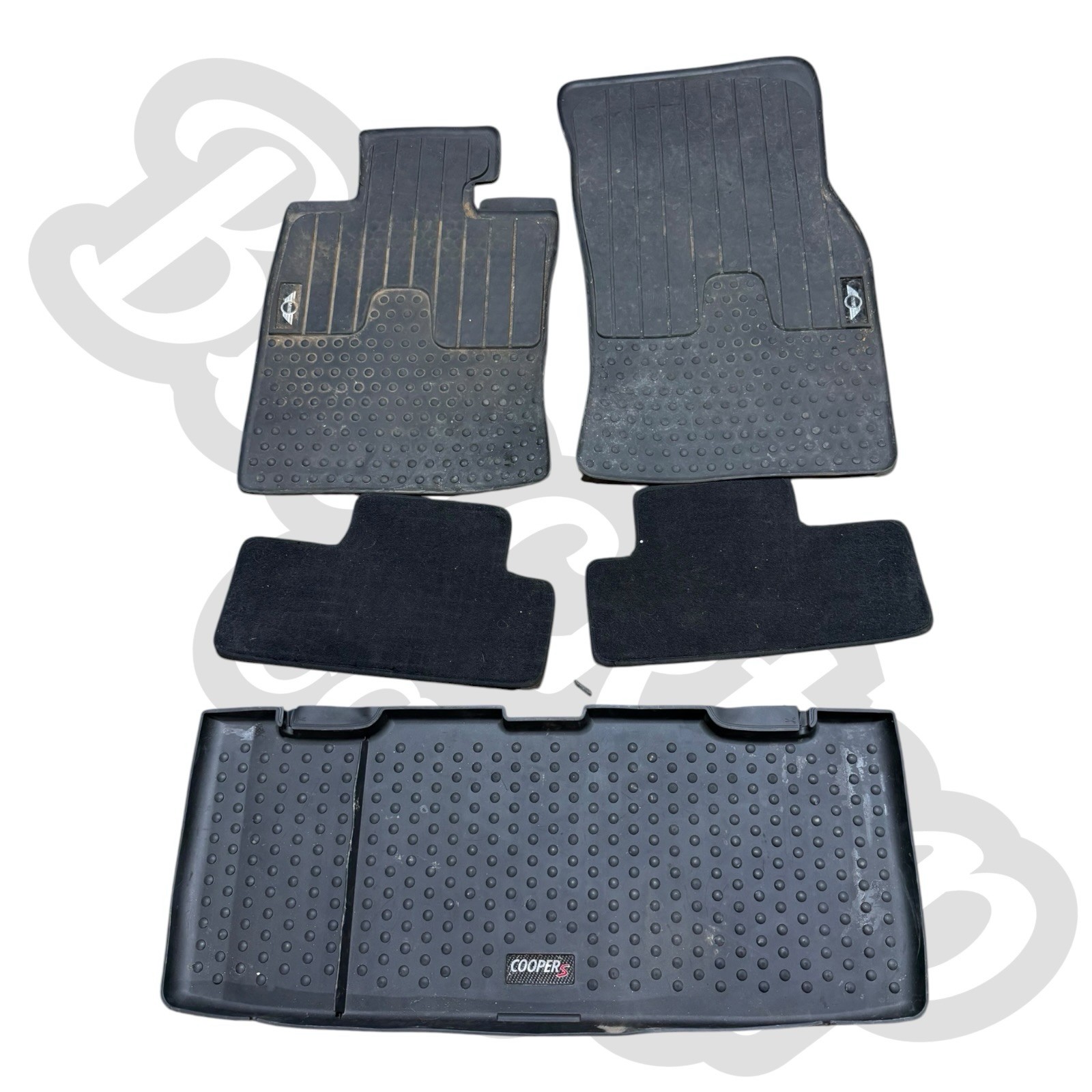 07-13 MINI COOPER S R56 HATCHBACK CARPET FLOOR MATS SET OF 5