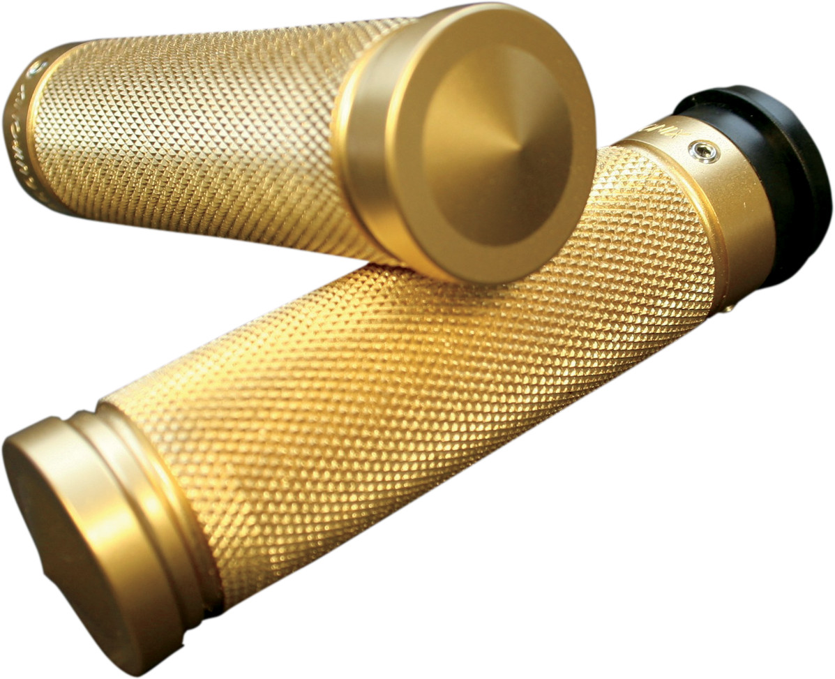 Accutronix Brass Knurled Custom Grips Pair GR101-K5 1\