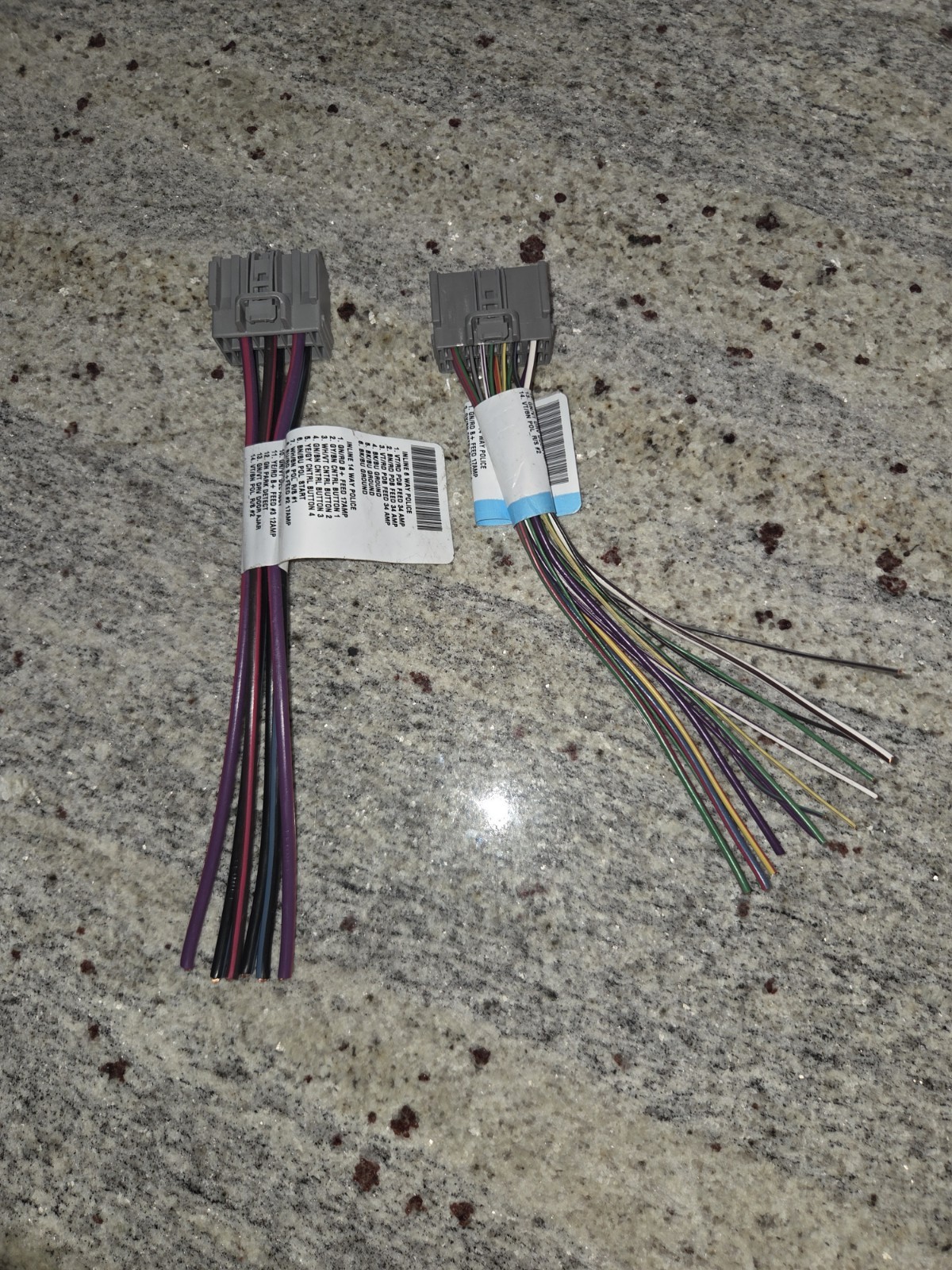 Ford Interceptor 14 And 6 Pin Wiring Pigtails Ford Interceptor 14 And 6 Pin Wiring Pigtails