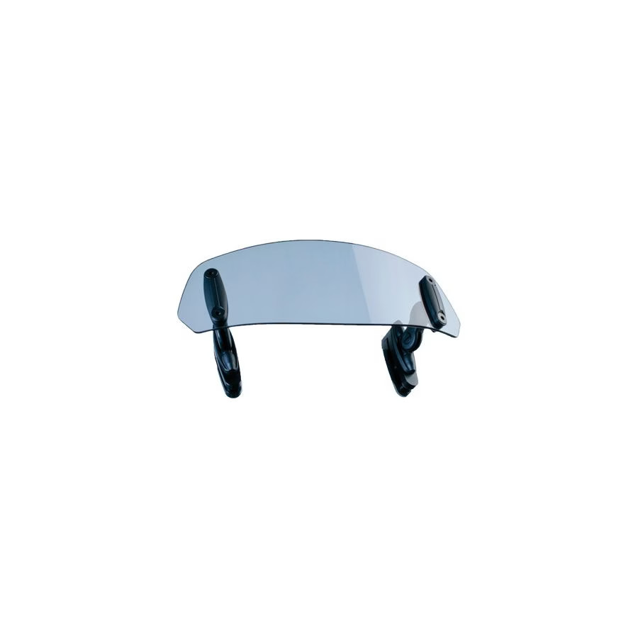 Puig Multi-Adjustable Universal Windscreen Clip-On Visor - Clear, 277mm x 100mm