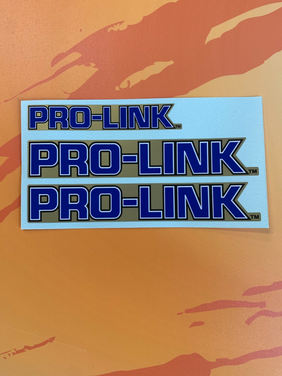 1985 1986 ATC250R 250R Pro Link Decals Swingarm Pro-Link 85 86 ATC Repro H261