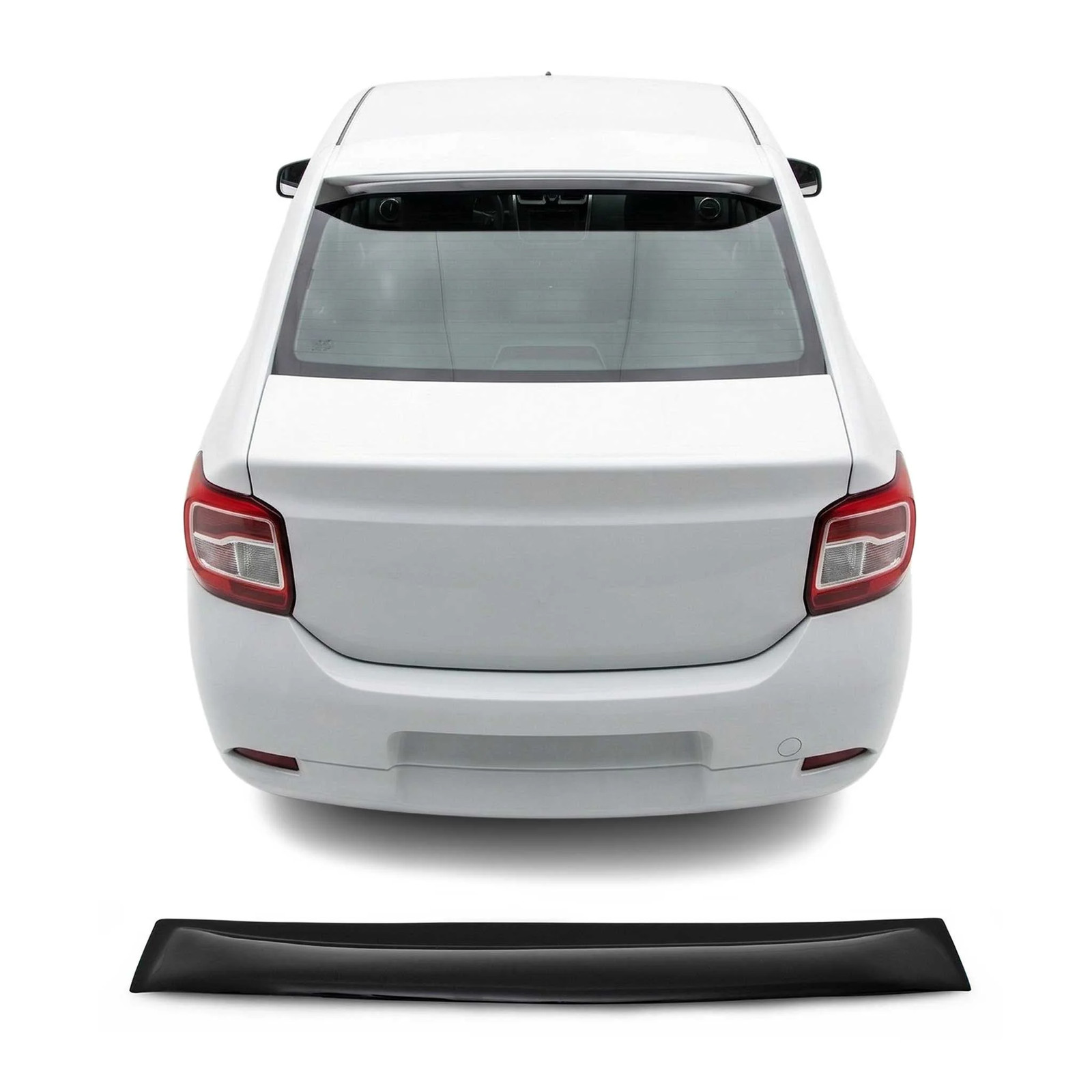 Rear Roof Spoiler for Renault Symbol 2013-2020 ABS Roof Extension DIY Install