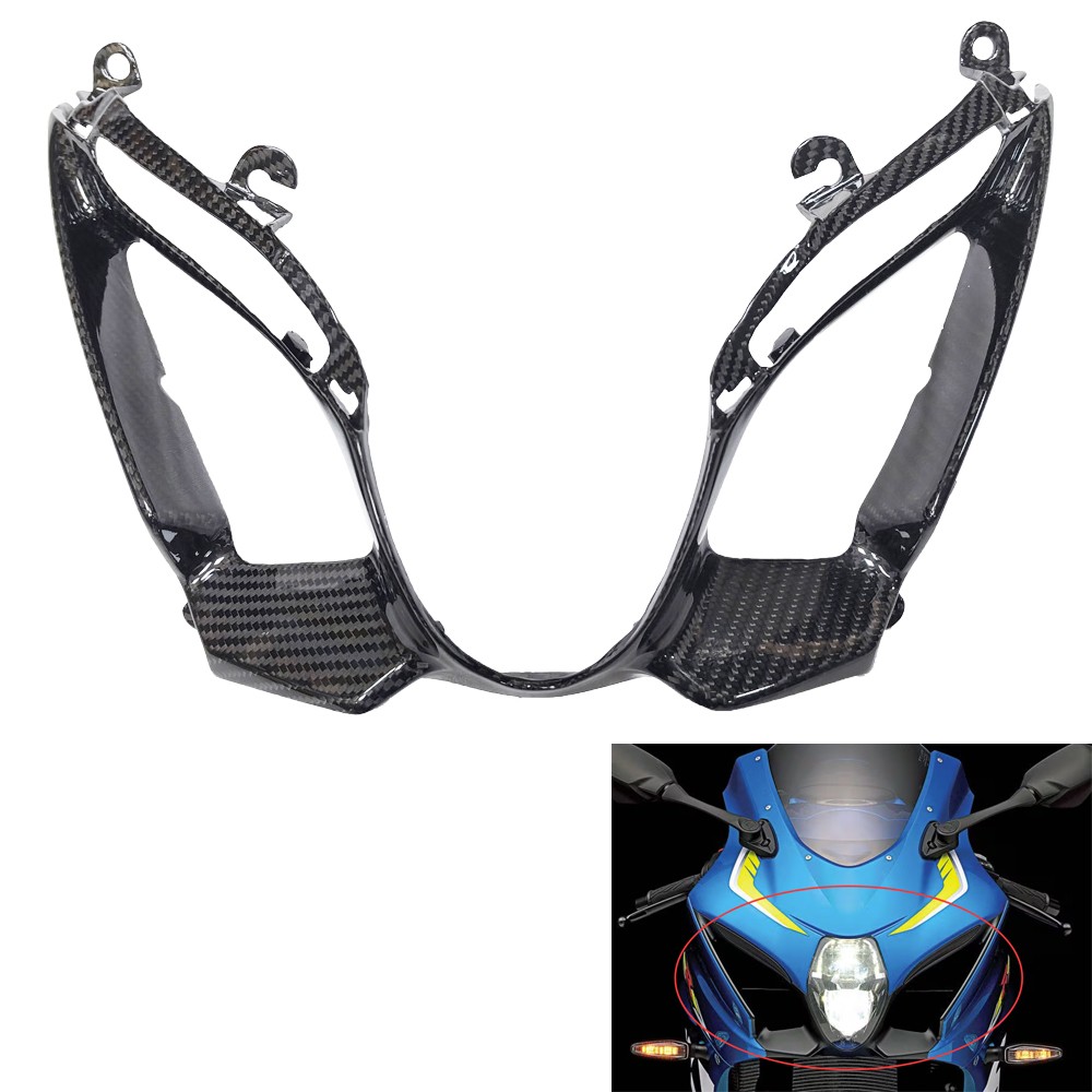FSE Real Carbon Air Intake Scoop for Suzuki 2017-2022-2025-2026 GSXR 1000