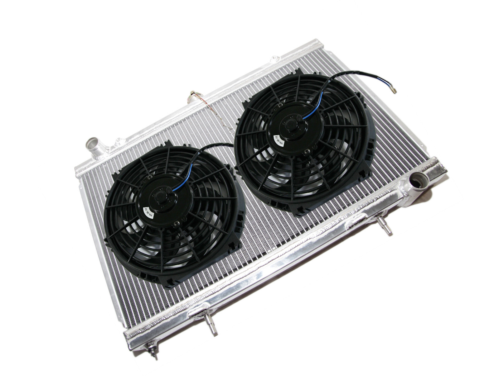For89-94 Nissan 240SX SR20DET MT Dual Core Performance RADIATOR w/12