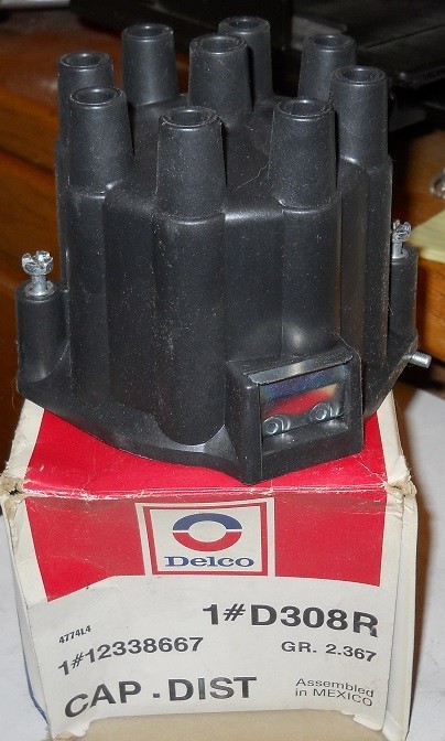 NOS 1955-74 Chevrolet Corvette 442 GTO GS Camaro Nova R Distributor Cap D308R NN