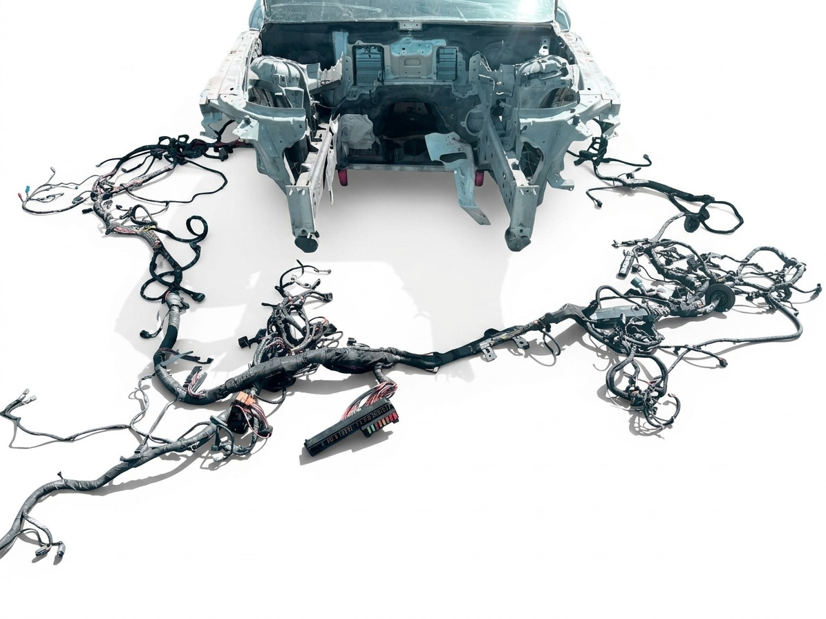 2006-2007 BMW M6 E63 Coupe Main Body Wire Wiring Harness w/SMG Trans OEM