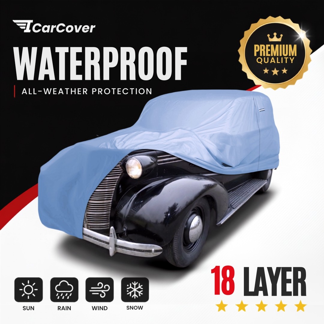 Chevrolet Business Coupe 1936-1938 Custom Fit Waterproof Car Cover 18 Layer