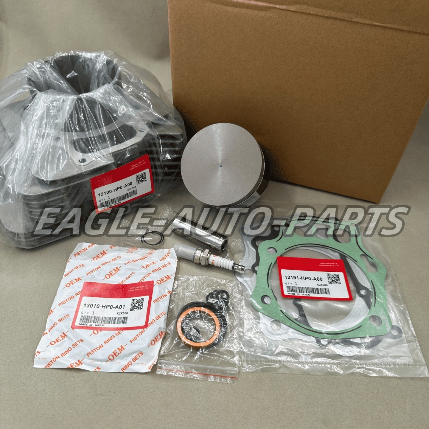 OEM For 05-11 Honda TRX500 TRX 500 Foreman Top End Rebuild Kit Cylinder Piston