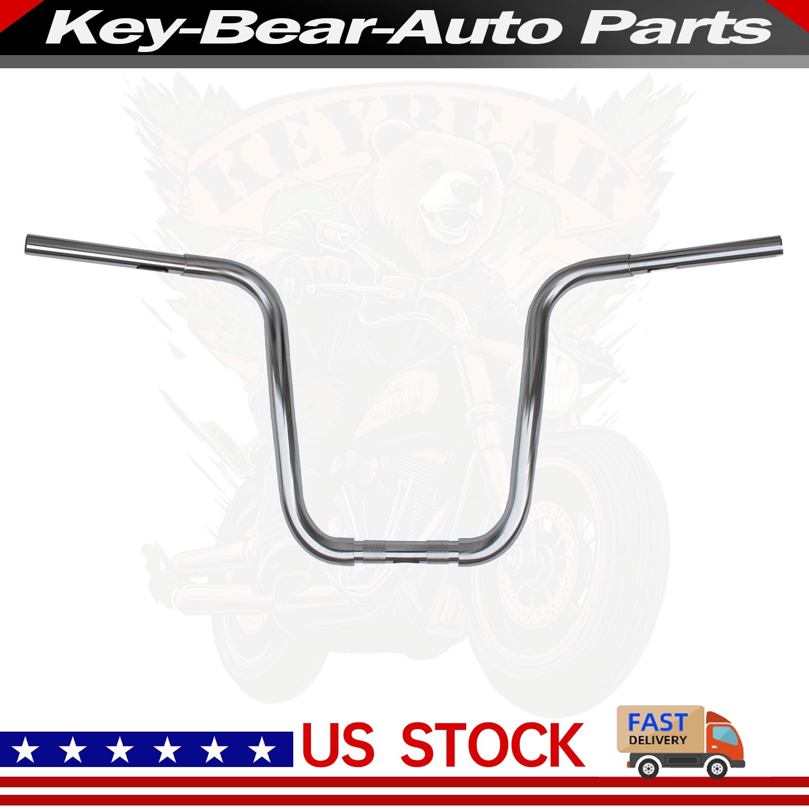 16‘Monkey Bar Ape Hangers Handlebar fit Harley Davidson Fat Boy Heritage silvery 16‘Monkey Bar Ape Hangers Handlebar fit Harley Davidson Fat Boy Heritage silvery