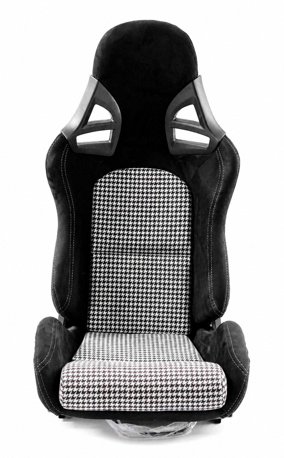 Joey Sport Minos Carbon Fiber Reclining Racing Seat Suede Houndstooth