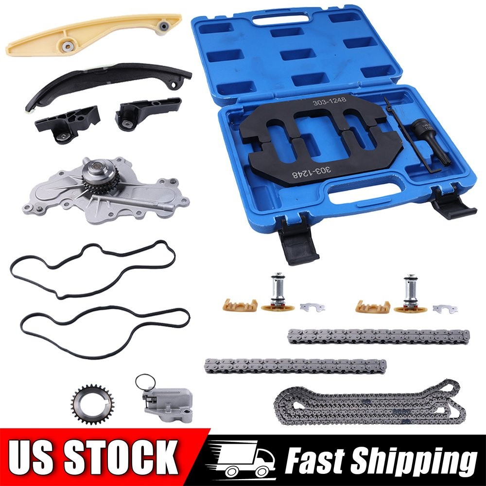 Timing Chain Water Pump w/303-1248 Camshaft Holding Timing Alignment Holder Tool