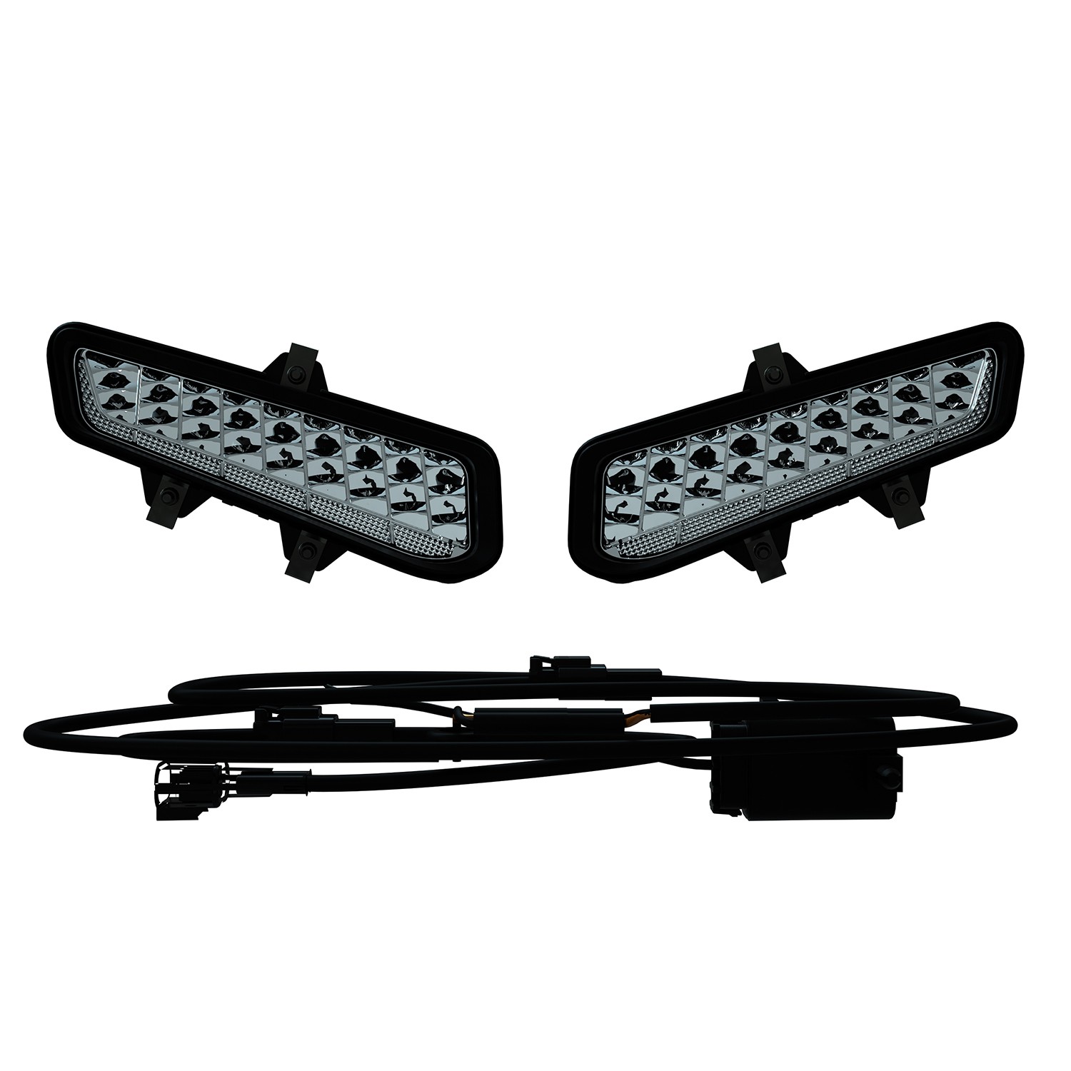 POLARIS RANGER Front Bumper Auxiliary Lights Pair 2890440