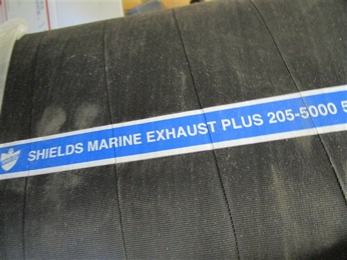 SHIELDS MARINE WET EXHAUST HOSE 5\ SHIELDS MARINE WET EXHAUST HOSE 5\