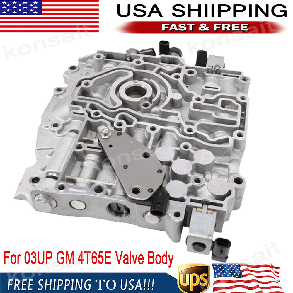 4T65E Valve Body w/Solenoids Assembly For Chevrolet Impala Malibu 2003-2007