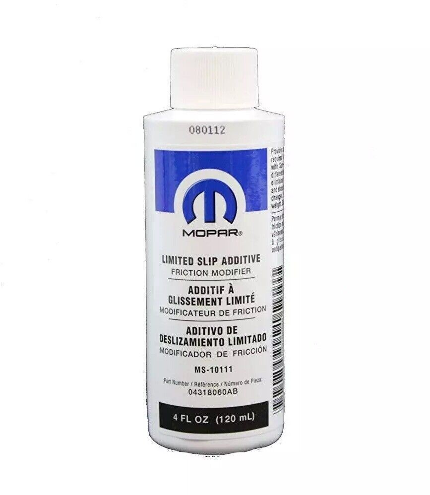 Jeep Dodge Limited Slip Additive Friction Modifier LUBRICANT DIFFERENTIAL MOPAR