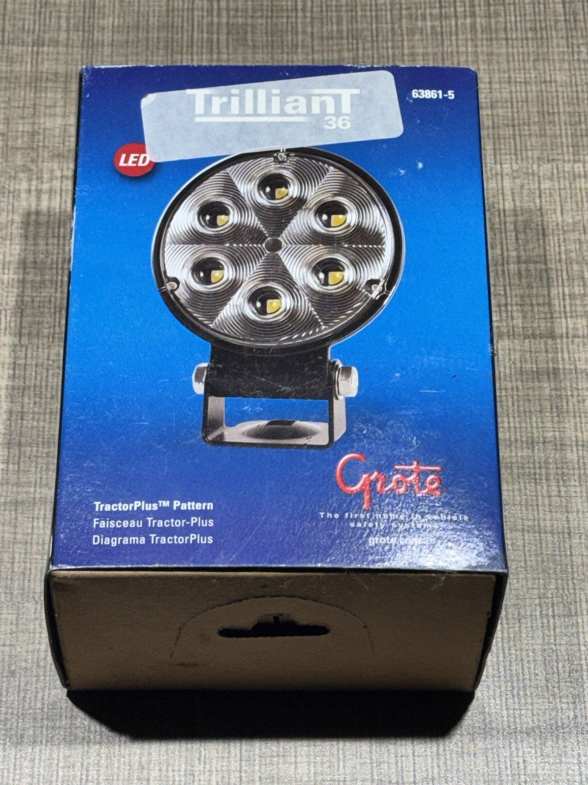 Vehicle-Mounted Work Light Grote 63861-5 LED Light Trilliant 36