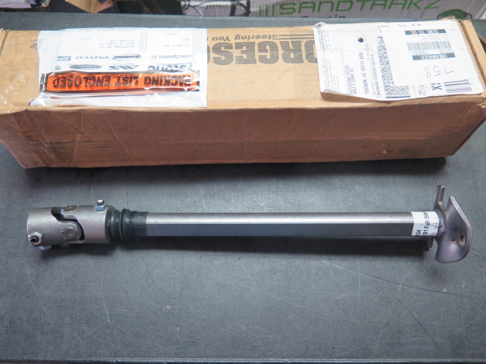 Borgeson 000934 Steering, Gear and Related Components - Steering Shaft (6-C1)