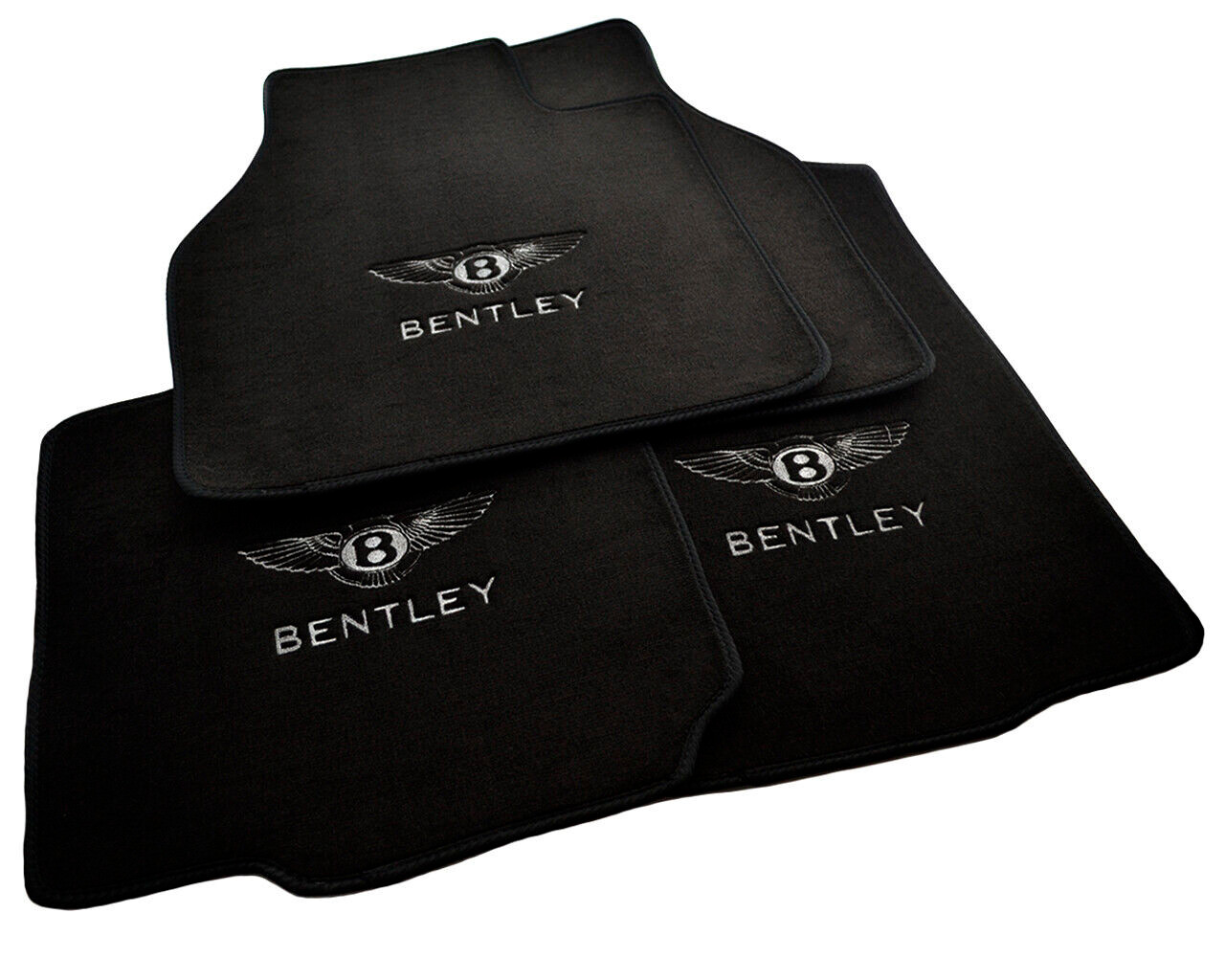 Floor Mats For Bentley Flying Spur 2013-2019 Tailored Black Carpets