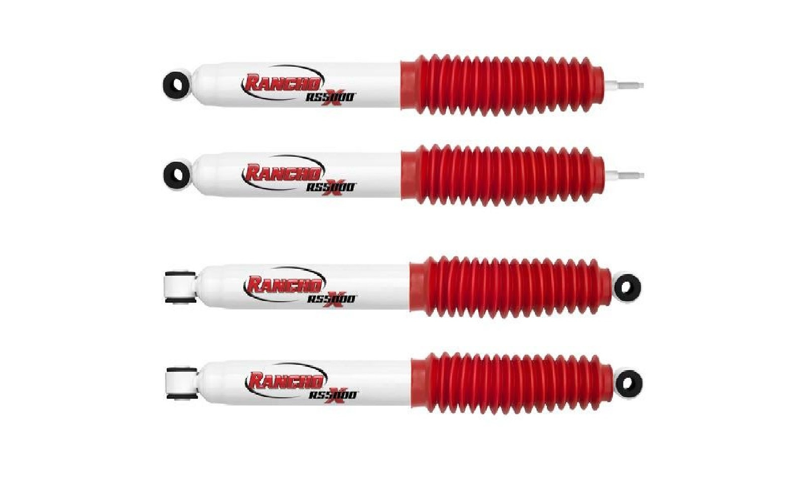 Rancho Front & Rear RS5000X Shocks for 1999-2022 Ford F-250 F-350 Super Duty RWD