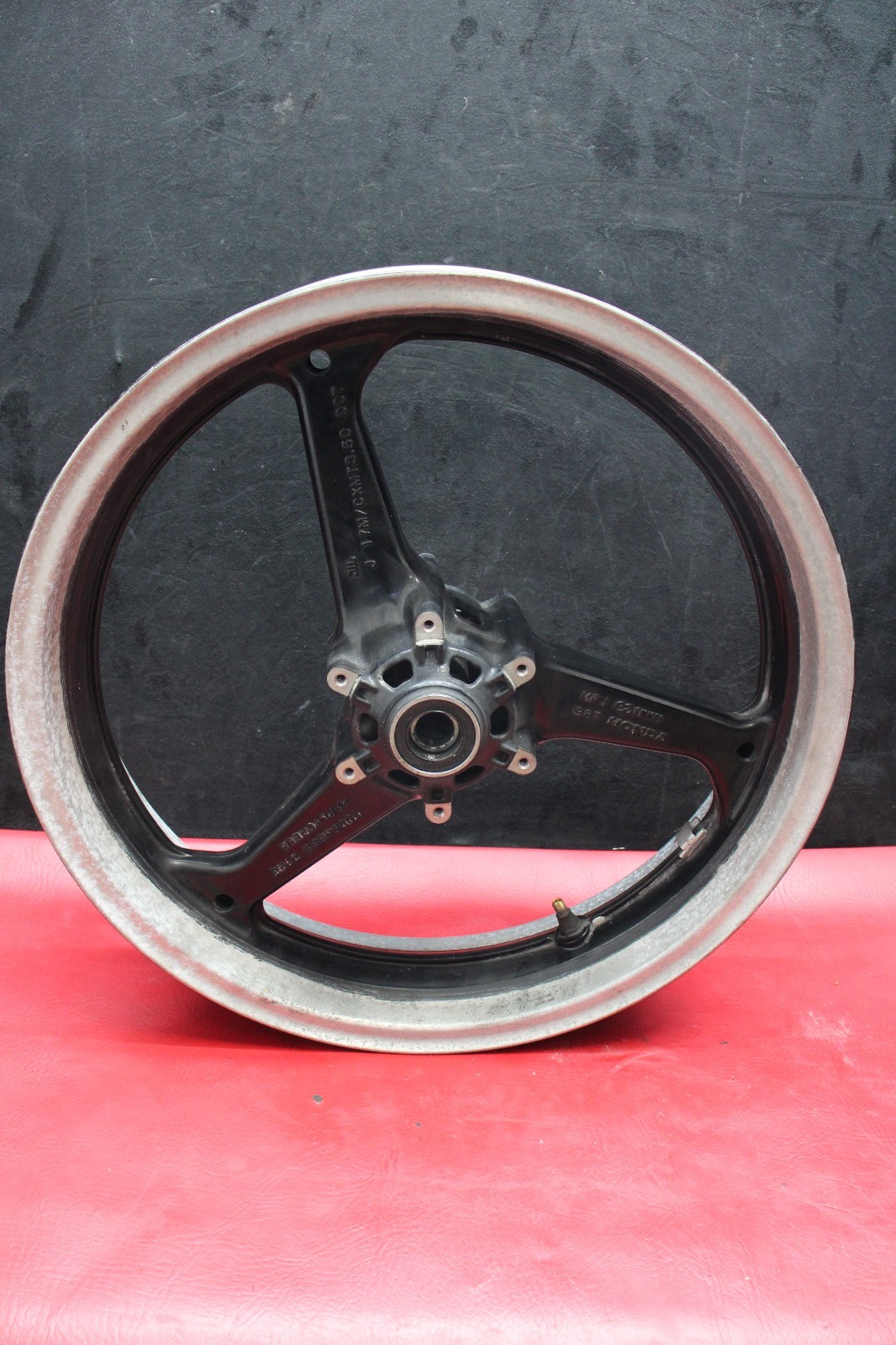 2009-2012 HONDA CBR 600rr front wheel rim OEM #8756