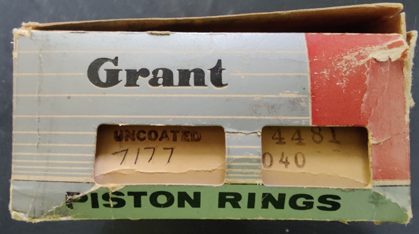 Grant 4481 .040 Piston Ring Set fits 1960-72 Dodge Truck 413 V8 4-3/16\